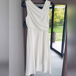 ADRIANNA PAPELL white dress